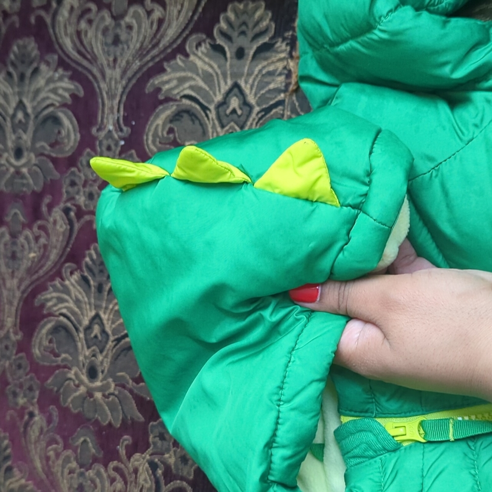 Dinosaur warm coat - Picture 2 of 4